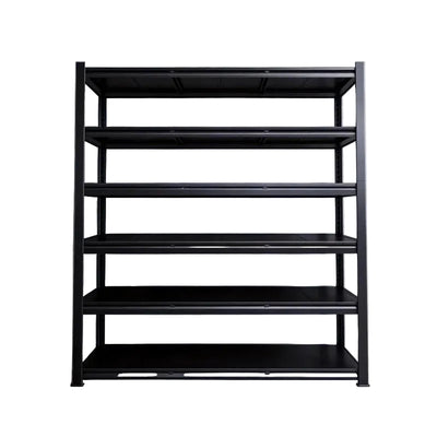 Industrial Garage Shelving, Heavy Duty Storage Shelves, Adjustable Metal Shelving for Basement Warehouse