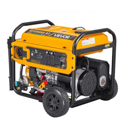 VEVOR GF12000E-A2 Tri-Fuel Portable Generator, 13,500W Peak Output