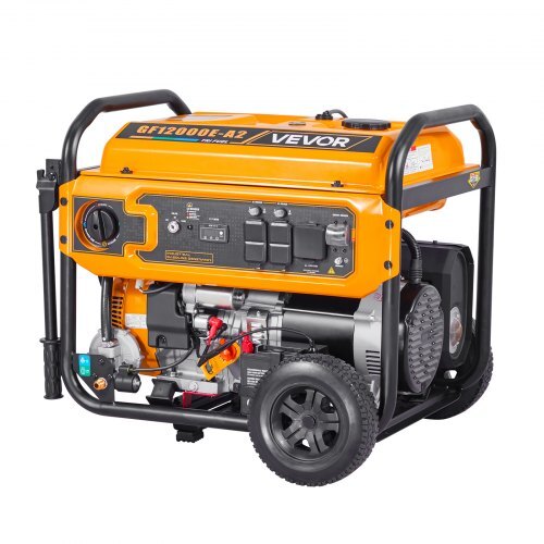 VEVOR GF12000E-A2 Tri-Fuel Portable Generator, 13,500W Peak Output
