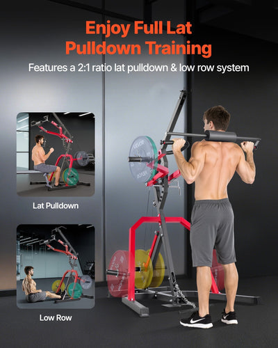 Peak Pilatesystem® PPS Deluxe Folding Reformer with Tower and Accessories