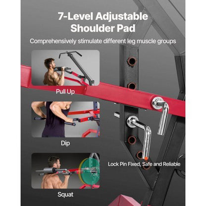 Peak Pilatesystem® PPS Deluxe Folding Reformer with Tower and Accessories