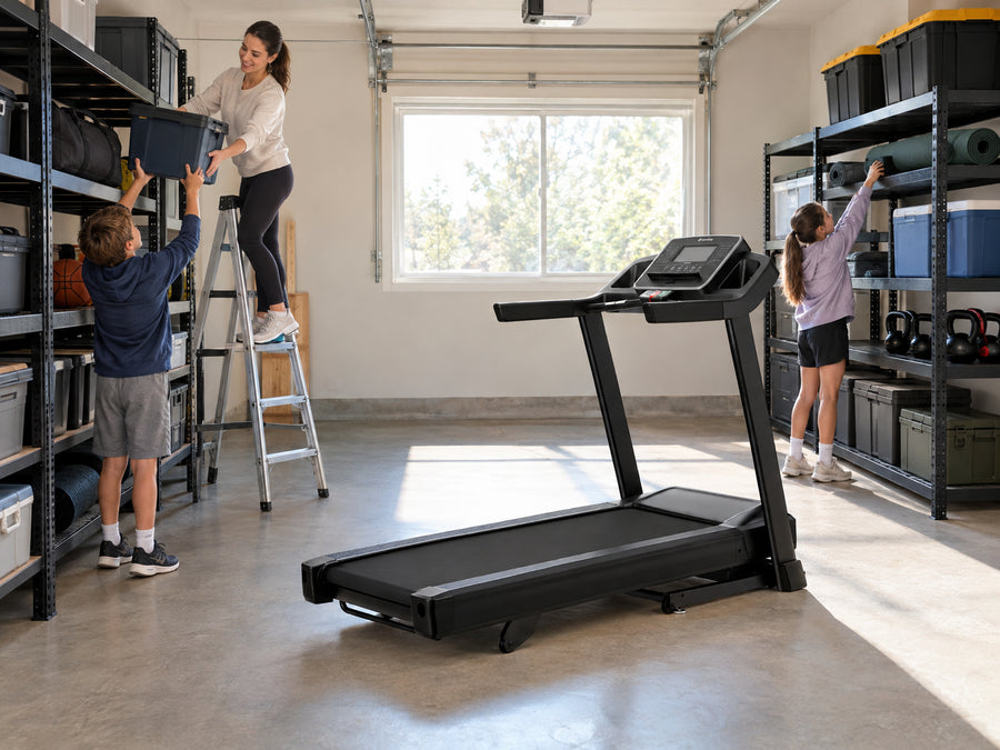 Garage equipment in a working lifestyle setting