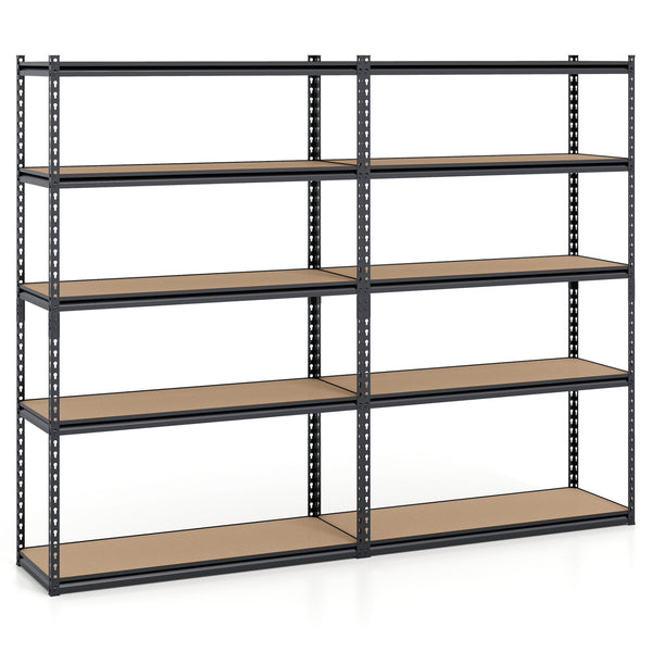 5-Tier Garage Shelving Unit – 2,200-Lb Total Capacity