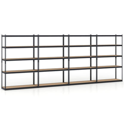 5-Tier Garage Shelving Unit – 2,200-Lb Total Capacity