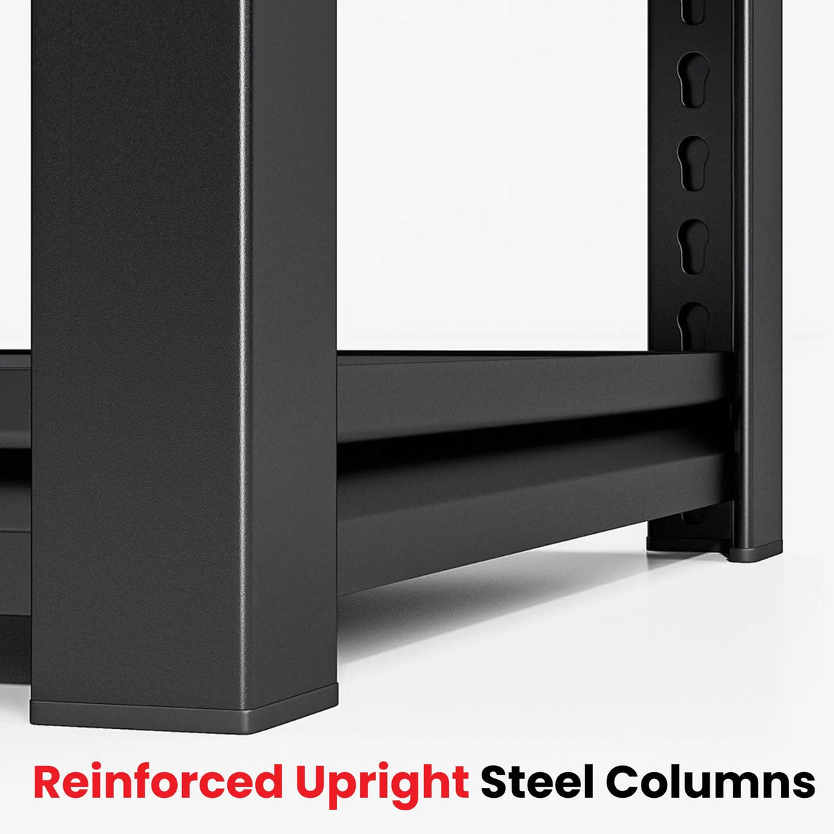 Industrial Garage Shelving, Heavy Duty Storage Shelves, Adjustable Metal Shelving for Basement Warehouse
