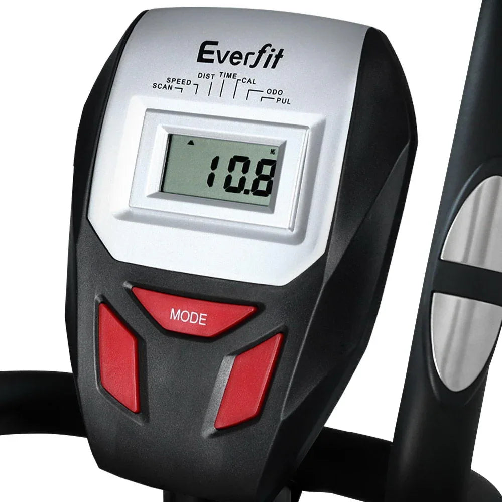 Everfit Elliptical Cross Trainer Exercise Bike with 8-Level Resistance