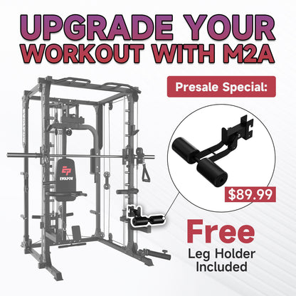 M2A Brute All-In-One Smith Machine Home Gym — product view 4