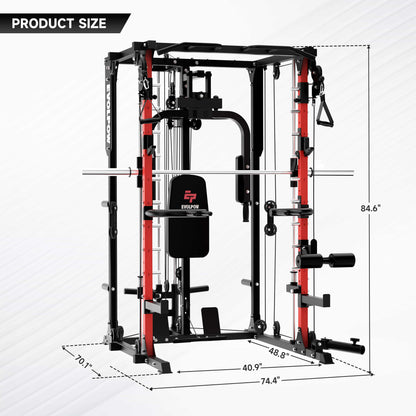 M2A Brute All-In-One Smith Machine Home Gym — product view 7
