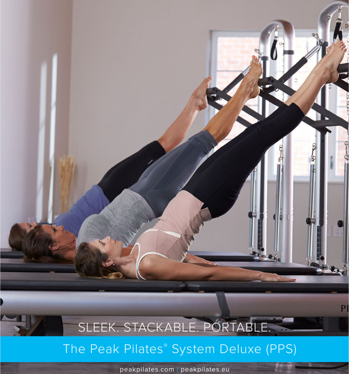 Peak Pilatesystem® Deluxe Bundle – Foldin Rgeformer with Tower