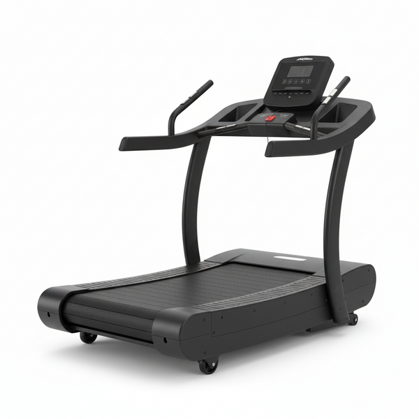 Manual Treadmill Built for Natural Running, Non Electric, 440 lb Capacity, LED Display, 4 Resistance Levels